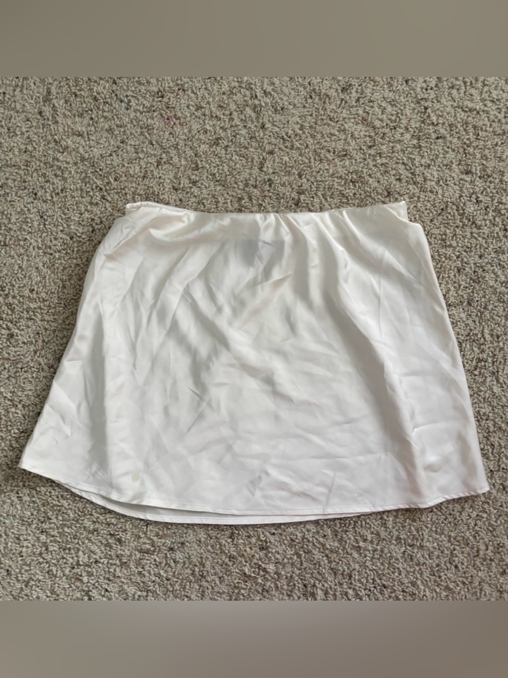Forever 21 White Mini Skirt